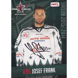 Autogramm Eishockey | Starbulls Rosenheim | 2013 | Josef FRANK