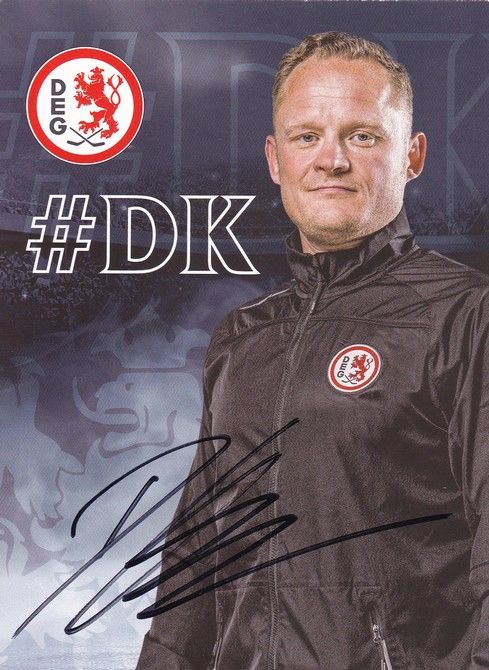 Autogramm Eishockey | Düsseldorfer EG | 2022 | Daniel KREUTZER