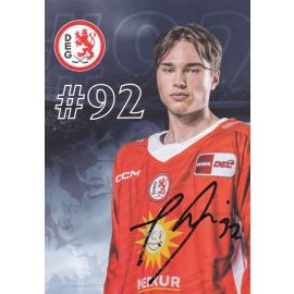 Autogramm Eishockey | Düsseldorfer EG | 2022 | Jakub BORZECKI