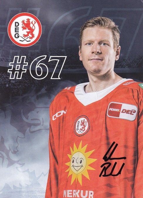 Autogramm Eishockey | Düsseldorfer EG | 2022 | Bernhard EBNER