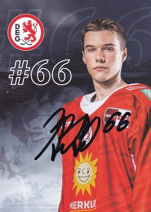 Autogramm Eishockey | Düsseldorfer EG | 2022 | Maksim ANTON