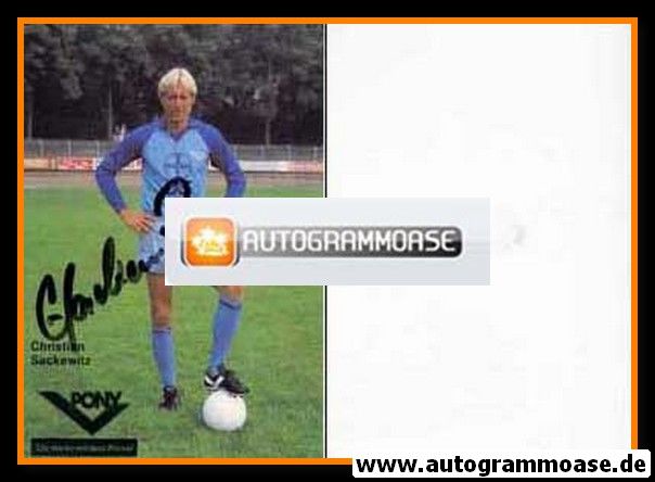 Autogramm Fussball | KFC Uerdingen 05 | 1983 | Christian SACKEWITZ
