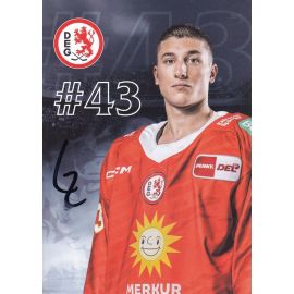 Autogramm Eishockey | Düsseldorfer EG | 2022 | Luca ZITTERBART