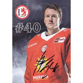 Autogramm Eishockey | Düsseldorfer EG | 2022 | Henrik HAUKELAND