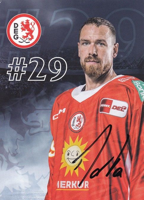 Autogramm Eishockey | Düsseldorfer EG | 2022 | Alexander BARTA
