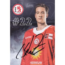 Autogramm Eishockey | Düsseldorfer EG | 2022 | Cedric SCHIEMENZ