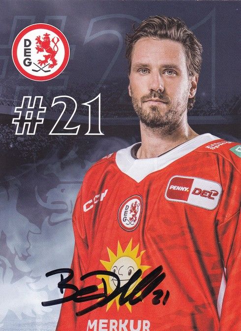 Autogramm Eishockey | Düsseldorfer EG | 2022 | Brendan O´DONNELL
