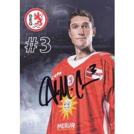 Autogramm Eishockey | Düsseldorfer EG | 2022 | Alec McCREA