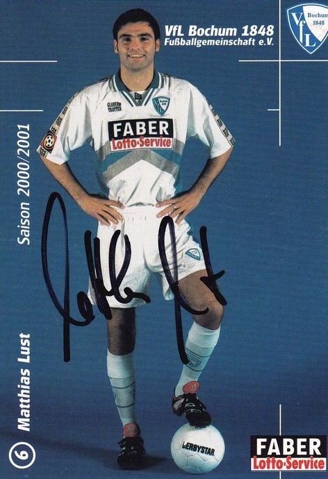 Autogramm Fussball | VfL Bochum | 2000 | Matthias LUST
