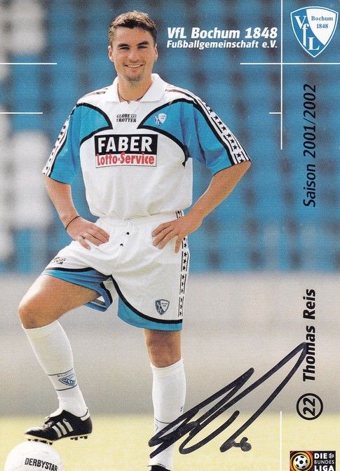 Autogramm Fussball | VfL Bochum | 2001 | Thomas REIS