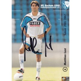 Autogramm Fussball | VfL Bochum | 2001 | Matthias LUST 