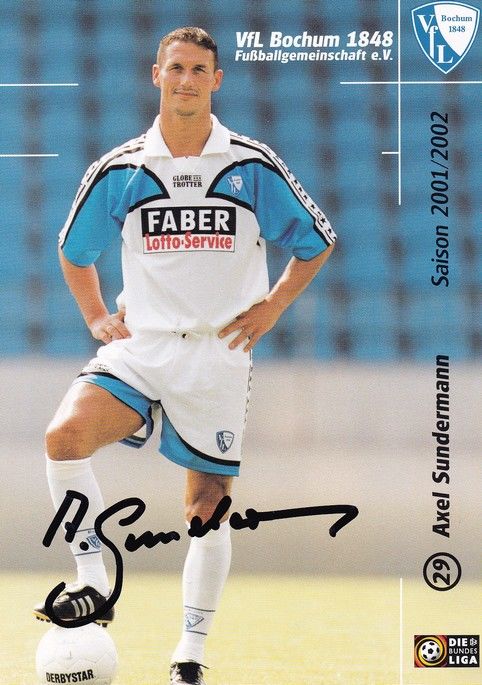 Autogramm Fussball | VfL Bochum | 2001 | Axel SUNDERMANN 