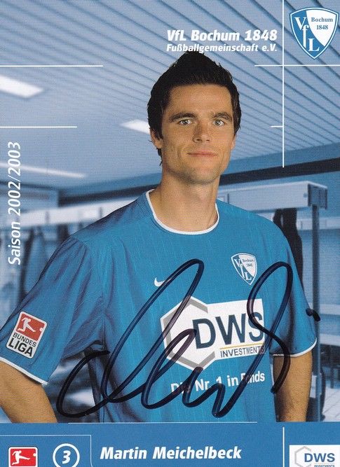 Autogramm Fussball | VfL Bochum | 2002 DWS | Martin MEICHELBECK 