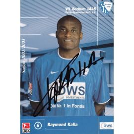 Autogramm Fussball | VfL Bochum | 2002 DWS | Raymond KALLA
