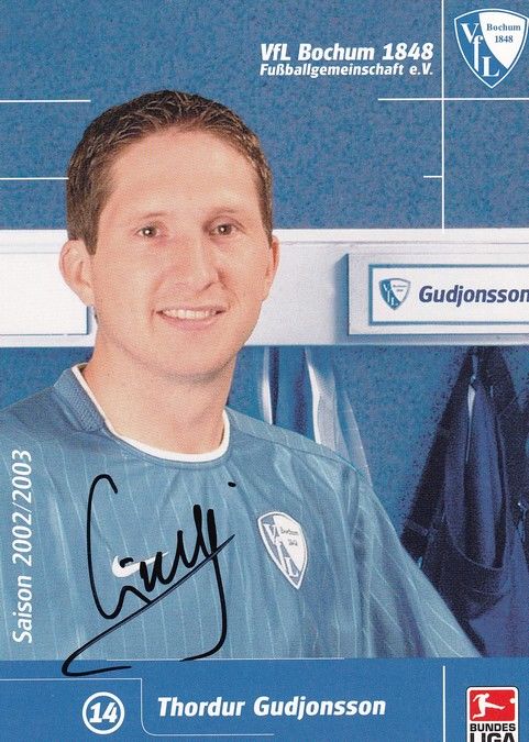 Autogramm Fussball | VfL Bochum | 2002 | Thordur GUDJONSSON