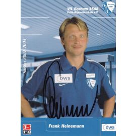 Autogramm Fussball | VfL Bochum | 2002 DWS | Frank HEINEMANN