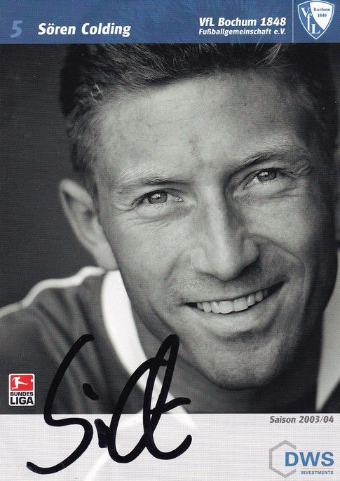 Autogramm Fussball | VfL Bochum | 2003 | Sören COLDING (mit Saison)