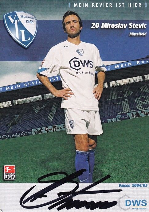 Autogramm Fussball | VfL Bochum | 2004 | Miroslav STEVIC