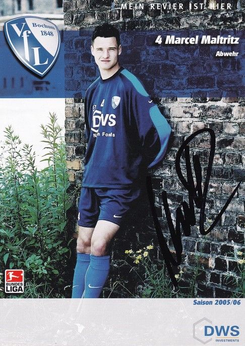 Autogramm Fussball | VfL Bochum | 2005 | Marcel MALTRITZ
