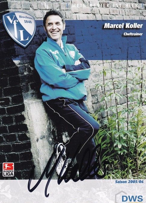 Autogramm Fussball | VfL Bochum | 2005 | Marcel KOLLER
