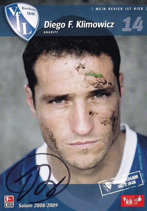 Autogramm Fussball | VfL Bochum | 2008 | Diego F. KLIMOWICZ