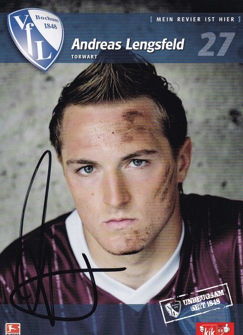 Autogramm Fussball | VfL Bochum | 2008 | Andreas LENGSFELD