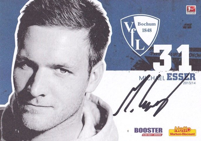 Autogramm Fussball | VfL Bochum | 2013 | Michael ESSER