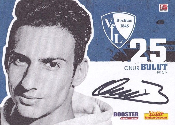 Autogramm Fussball | VfL Bochum | 2013 | Onur BULUT
