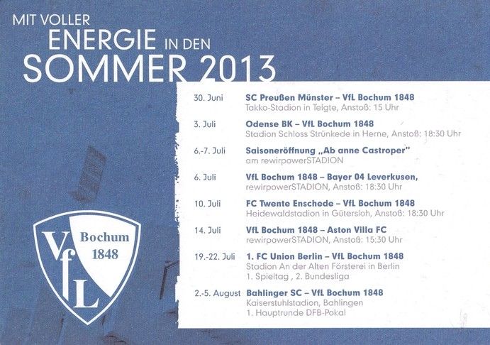 Autogramm Fussball | VfL Bochum | 2013 S | Mirkan AYDIN