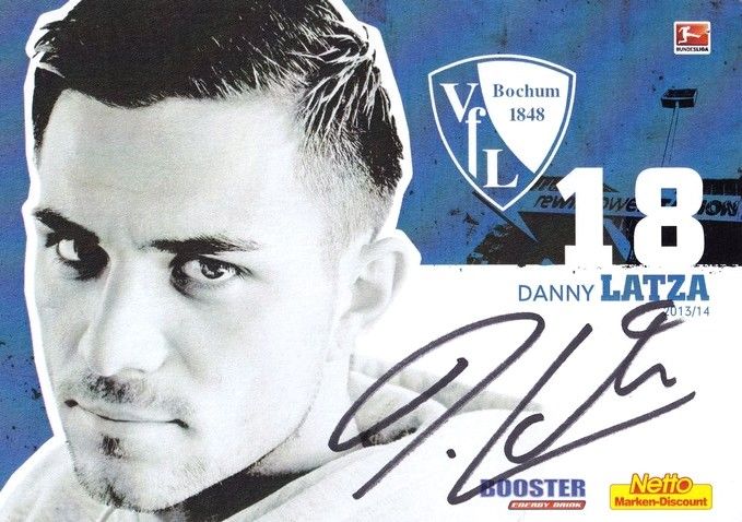 Autogramm Fussball | VfL Bochum | 2013 | Danny LATZA