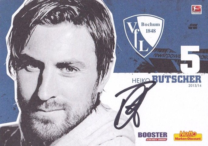 Autogramm Fussball | VfL Bochum | 2013 | Heiko BUTSCHER