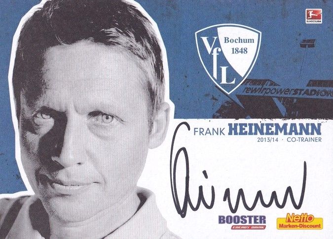 Autogramm Fussball | VfL Bochum | 2013 | Frank HEINEMANN