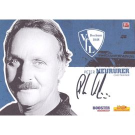 Autogramm Fussball | VfL Bochum | 2013 S | Peter NEURURER