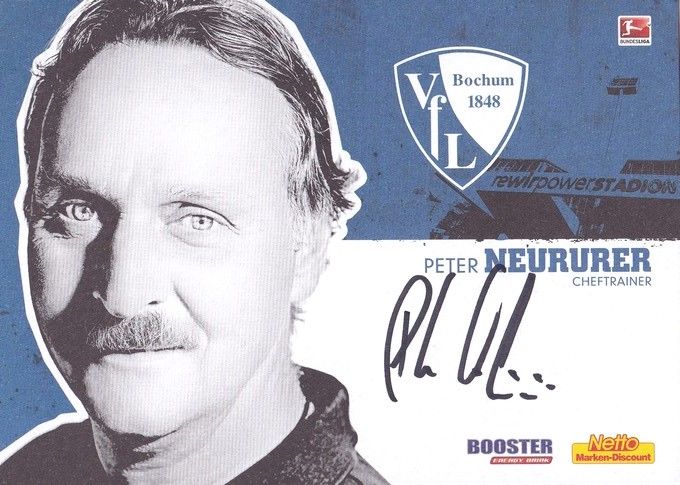 Autogramm Fussball | VfL Bochum | 2013 S | Peter NEURURER