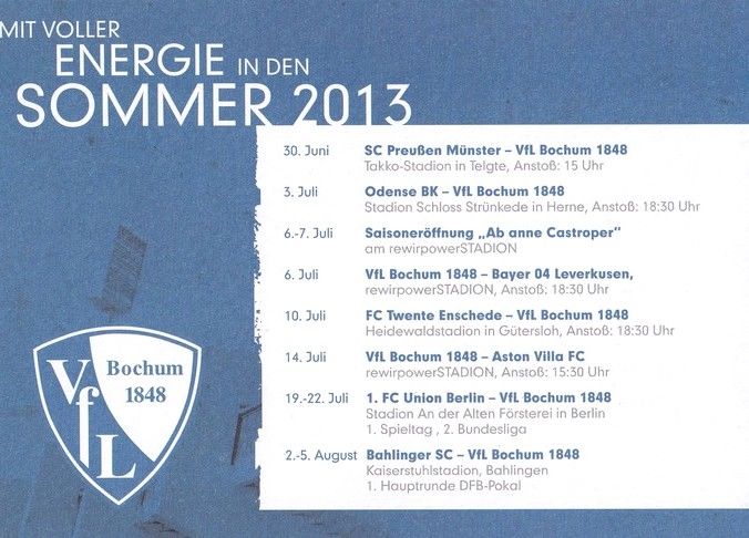 Autogramm Fussball | VfL Bochum | 2013 S | Peter NEURURER