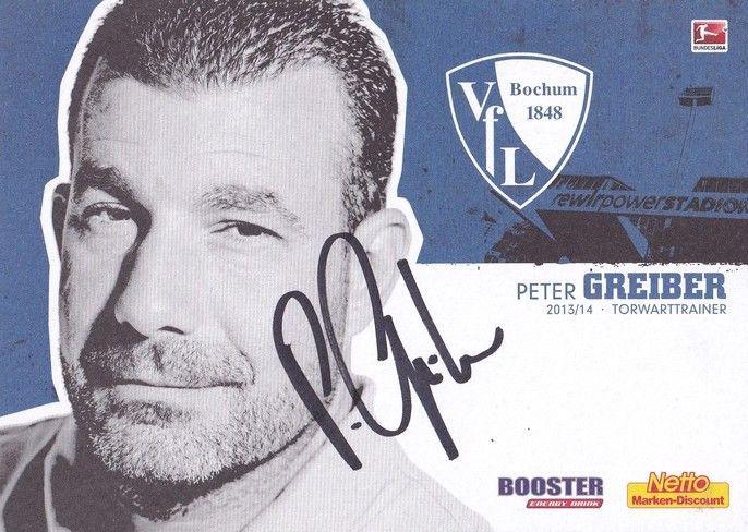 Autogramm Fussball | VfL Bochum | 2013 | Peter GREIBER