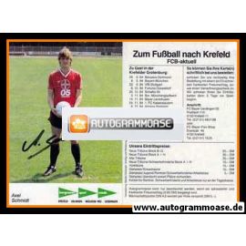 Autogramm Fussball | KFC Uerdingen 05 | 1984 | Axel SCHMIDT