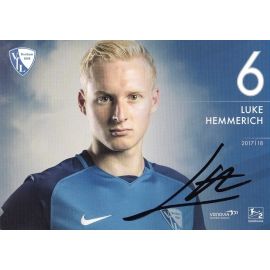 Autogramm Fussball | VfL Bochum | 2017 | Luke HEMMERICH