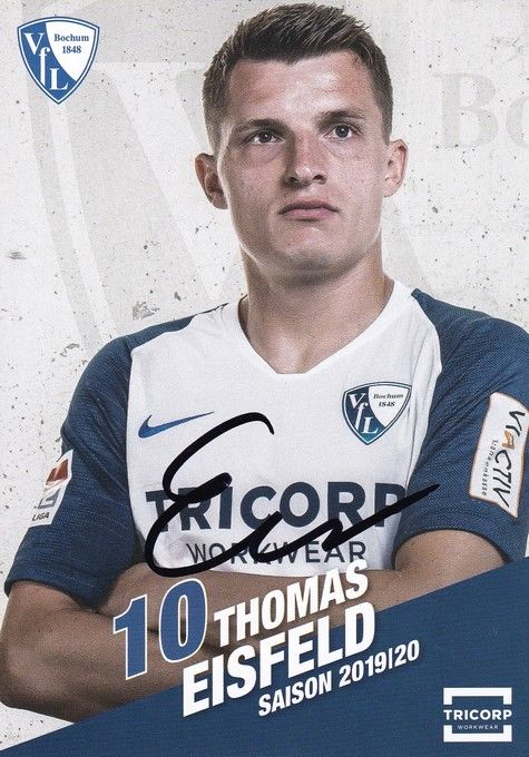 Autogramm Fussball | VfL Bochum | 2019 | Thomas EISFELD