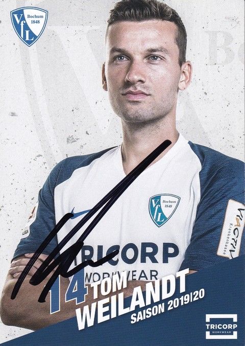 Autogramm Fussball | VfL Bochum | 2019 | Tom WEILANDT 