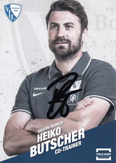 Autogramm Fussball | VfL Bochum | 2019 | Heiko BUTSCHER