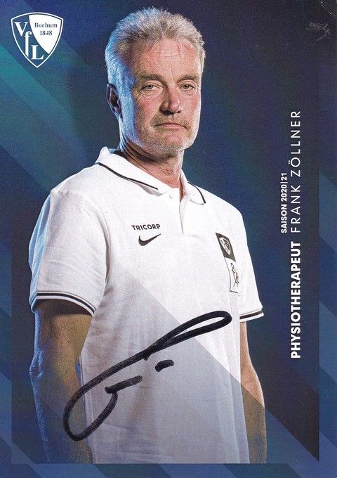Autogramm Fussball | VfL Bochum | 2020 | Frank ZÖLLNER