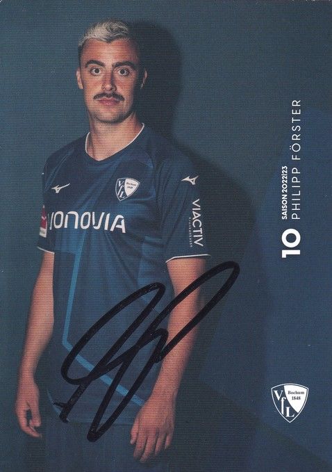 Autogramm Fussball | VfL Bochum | 2022 | Philipp FÖRSTER
