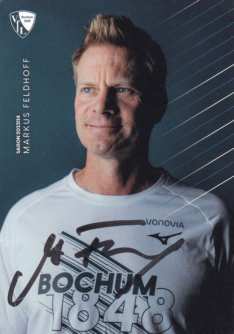 Autogramm Fussball | VfL Bochum | 2023 | Markus FELDHOFF