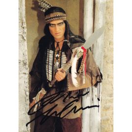 Autogramm Schauspieler | Fabian MONASTERIOS | 2013 (Portrait Color) Winnetou