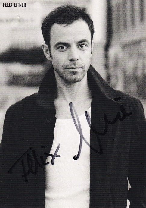 Autogramm Schauspieler | Felix EITNER | 2000er (Portrait SW) Guldener
