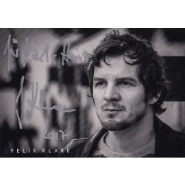 Autogramm Schauspieler | Felix KLARE | 2010er (Portrait SW) Zweygarth