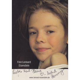 Autogramm Schauspieler | Finn-Lennard EISENSTEIN | 2000er (Portrait Color) Kinderstar
