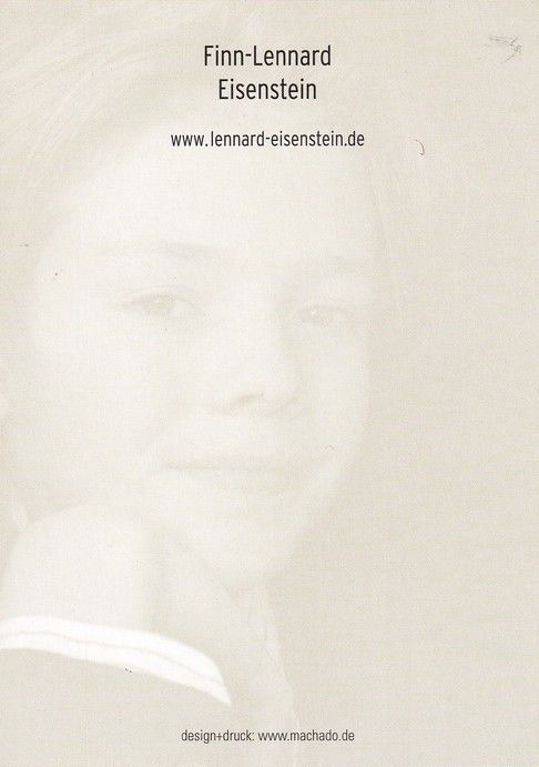 Autogramm Schauspieler | Finn-Lennard EISENSTEIN | 2000er (Portrait Color) Kinderstar