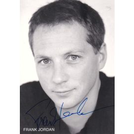 Autogramm Schauspieler | Frank JORDAN | 2000er (Portrait SW Rüdel) Lipp
